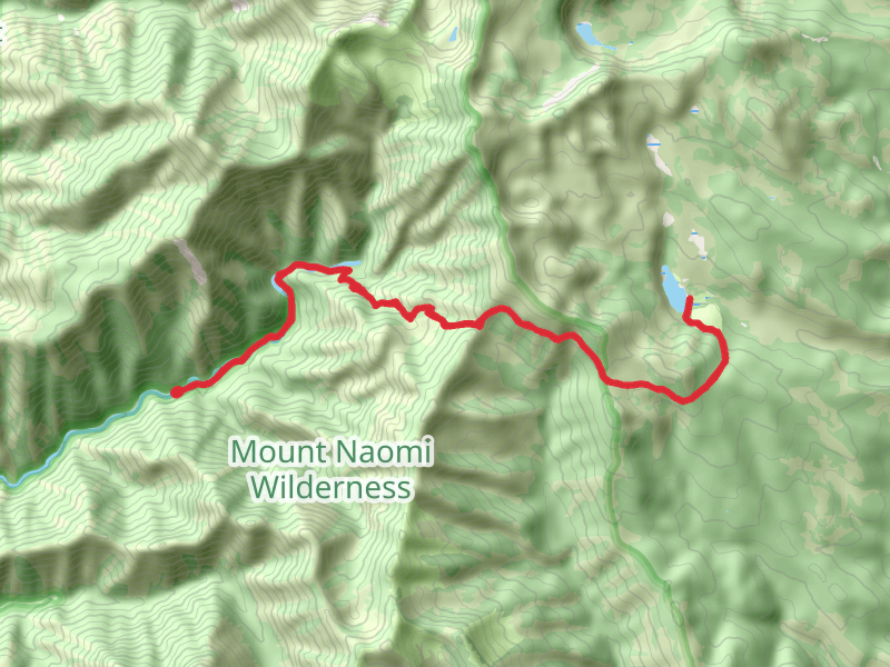 Smithfield Canyon Trail and Tony Grove Lake