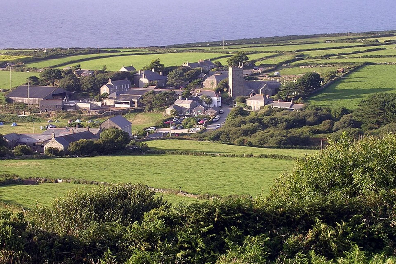 An image depicting the trail Zennor to Treen and its surrounding area.