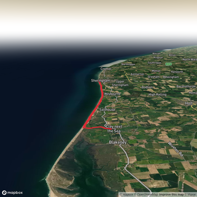Norfolk Coast Cley to Sherringham