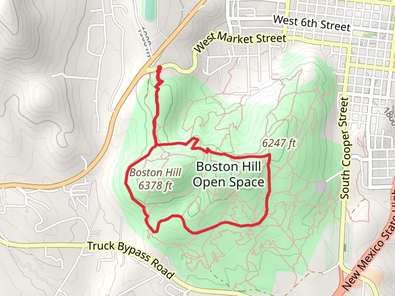 Loop Around Boston Hill and Boston Hill Open Space