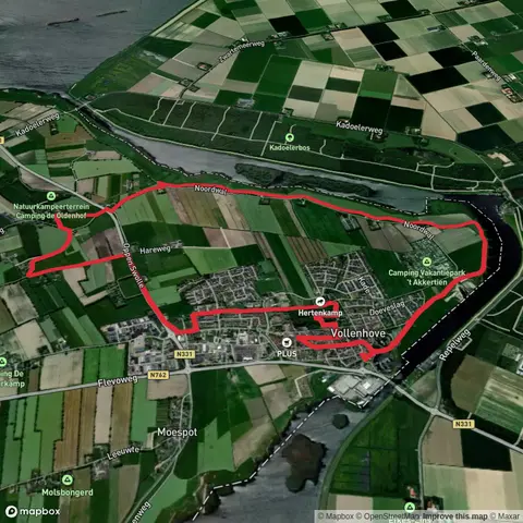 Binnenhaven via WaterReijkpad and Christoffelpad Loop