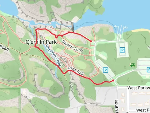 Loop Trail and Riverside Trail