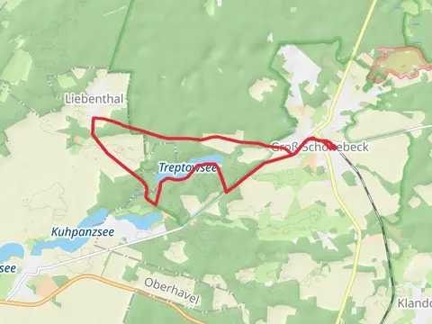 Treptowsee via Gruener Balken