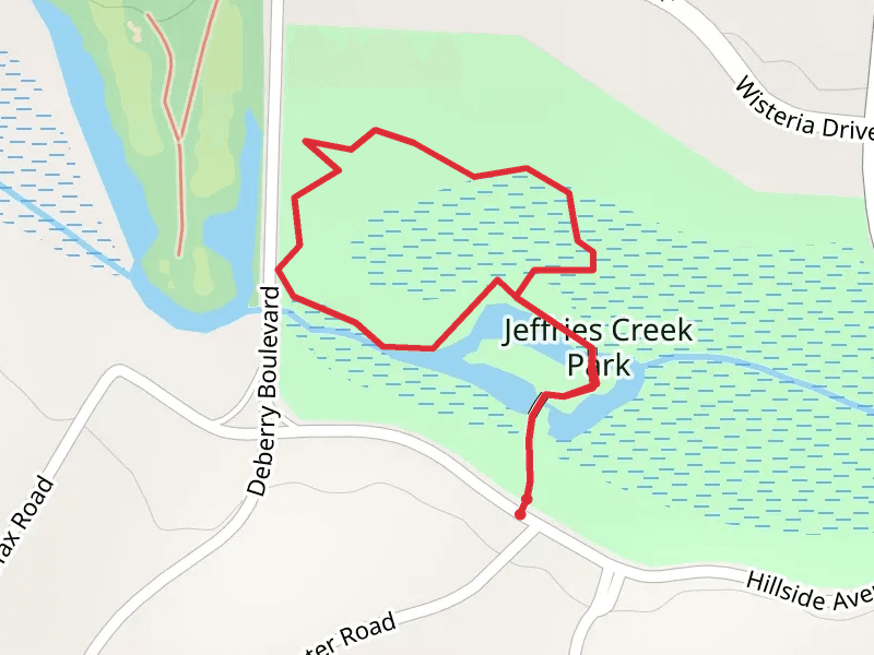 Jeffries Creek Park Loop - West