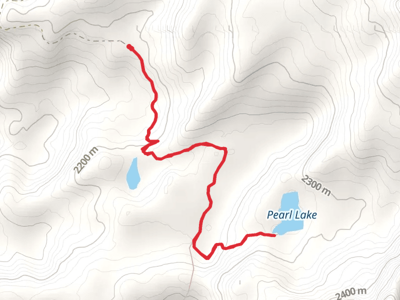 Pearl Lake via Crestline Trail