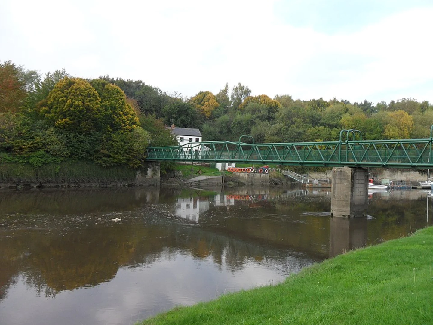 An image depicting the trail River Wear and North Wood Walk and its surrounding area.