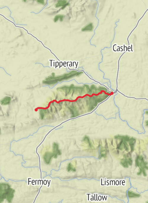  Galtees challenge 2026 mobile static map