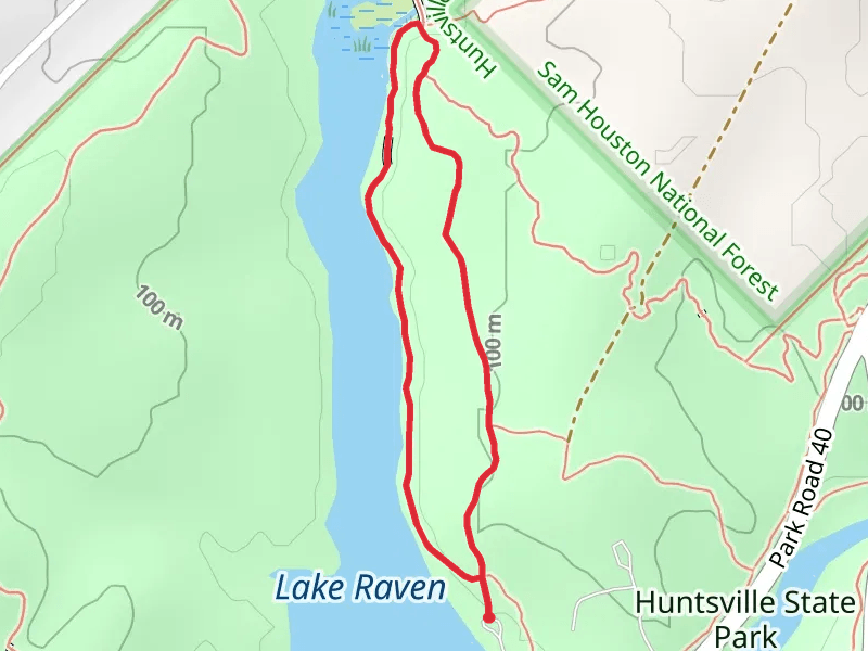 Lake Raven - Prairie Branch Loop