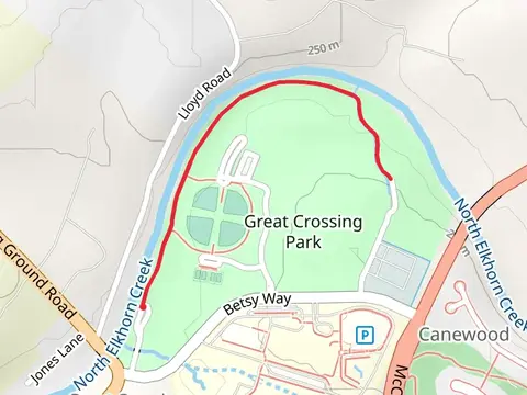 Great Crossing Walking Path