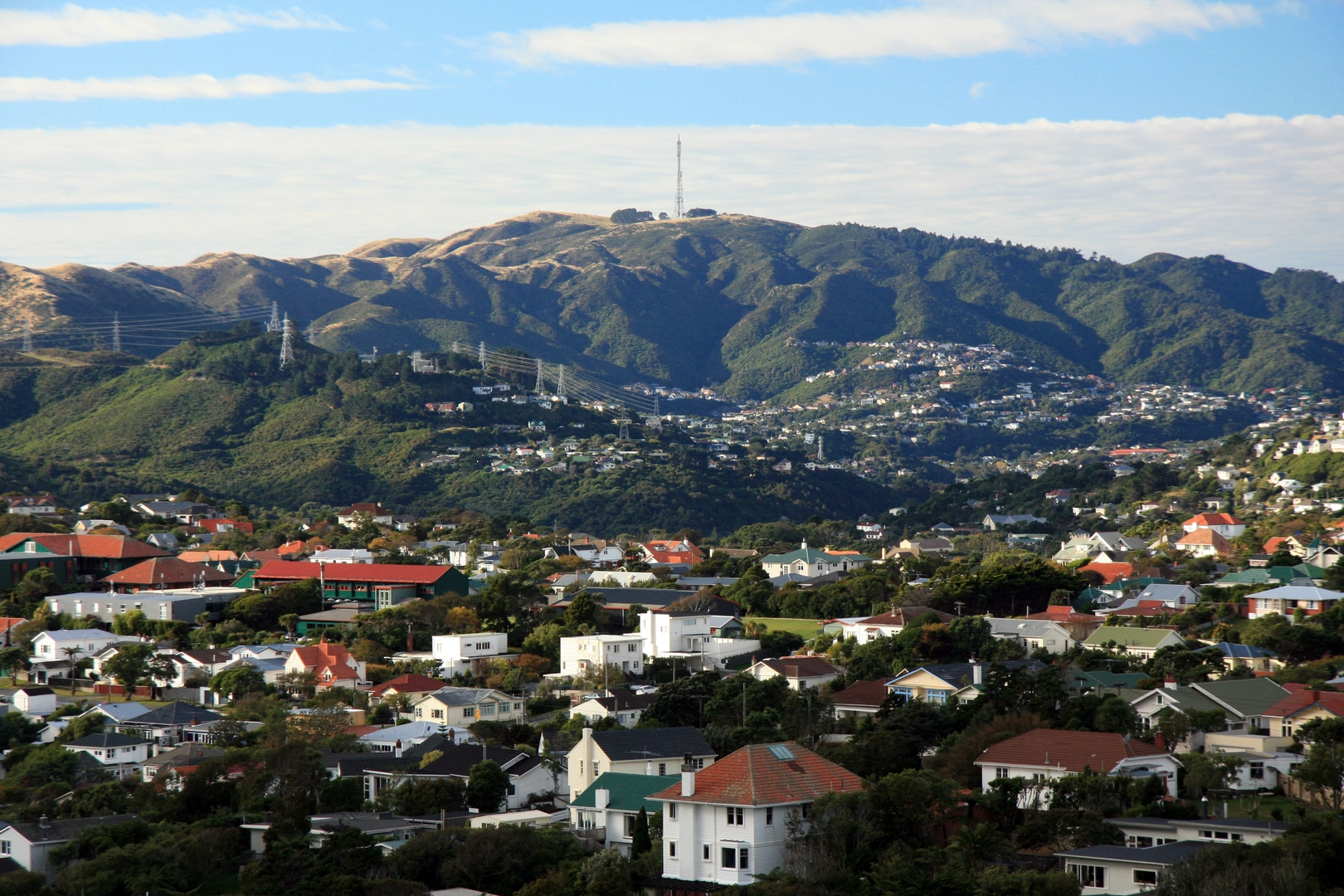 An image depicting the trail Wind Turbine and Wrights Hill via Tip Track and its surrounding area.