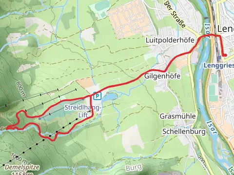 Maximilians Weg and Via Alpina Purple Trail