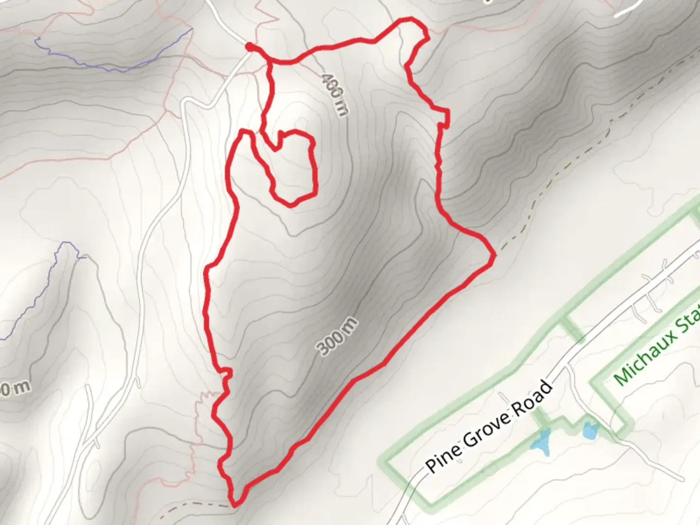An image depicting the trail Vista Loop Trail and its surrounding area.