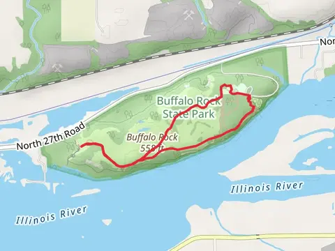 Buffalo Rock - Water Strider Effigy - Frog Effigy Loop