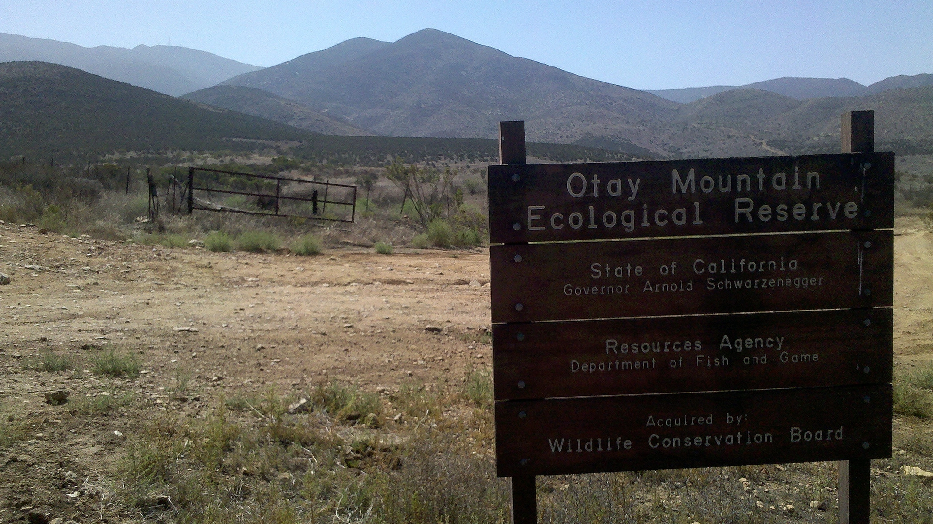 An image depicting the trail Otay Mountain Trail and its surrounding area.