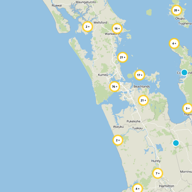 Piha Static Map