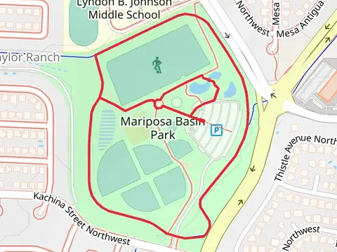 Mariposa Basin Park Loop