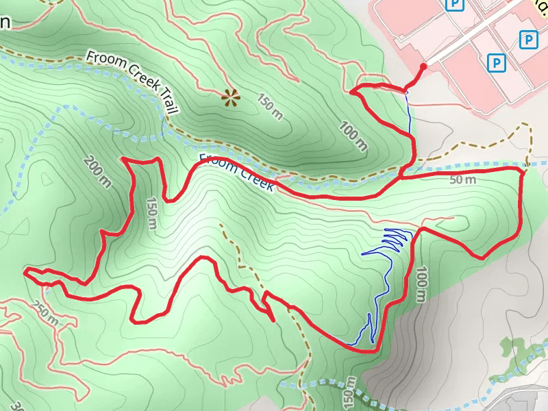 Froom Connector, Old Prospector and Golden Pond Loop