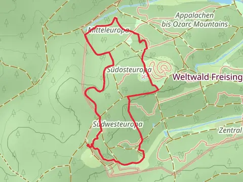 Rosaceum Rosengewächse Loop via Themenpfad