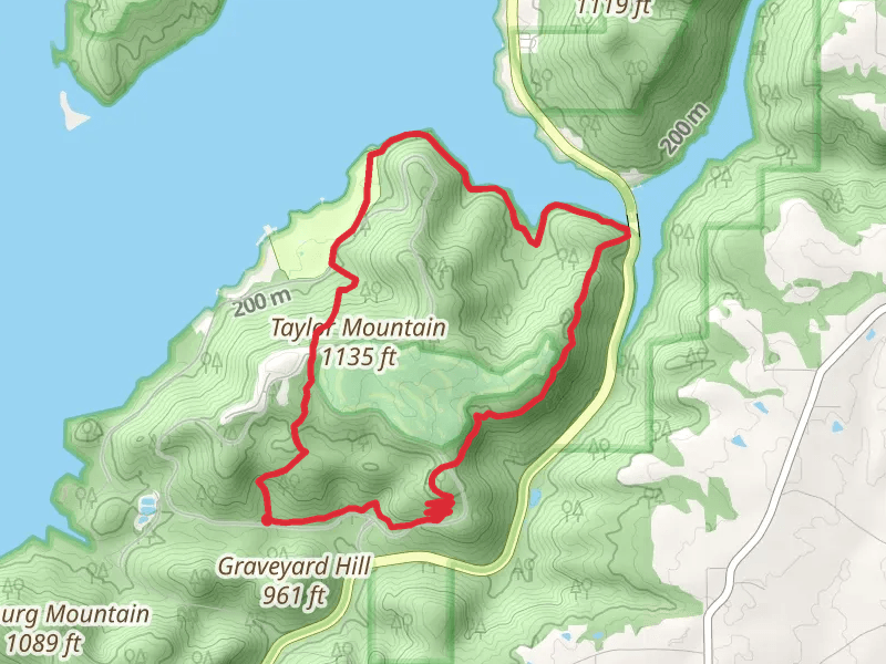 Taylor Mountain Trail and Seals Trail Loop