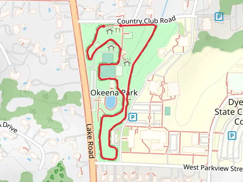 Okeena Walking Trail