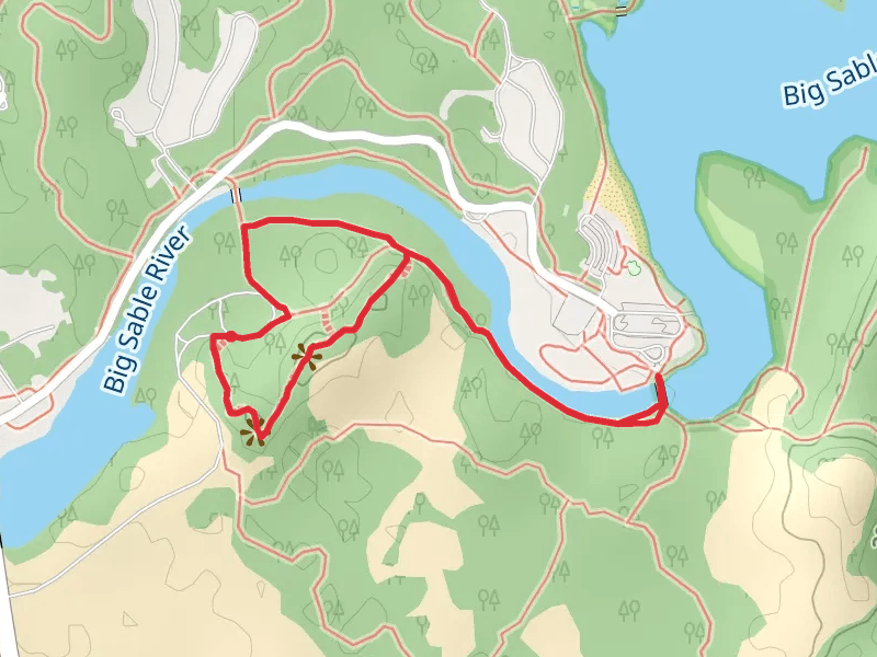 Sable River Trail and Skyline Trail Loop
