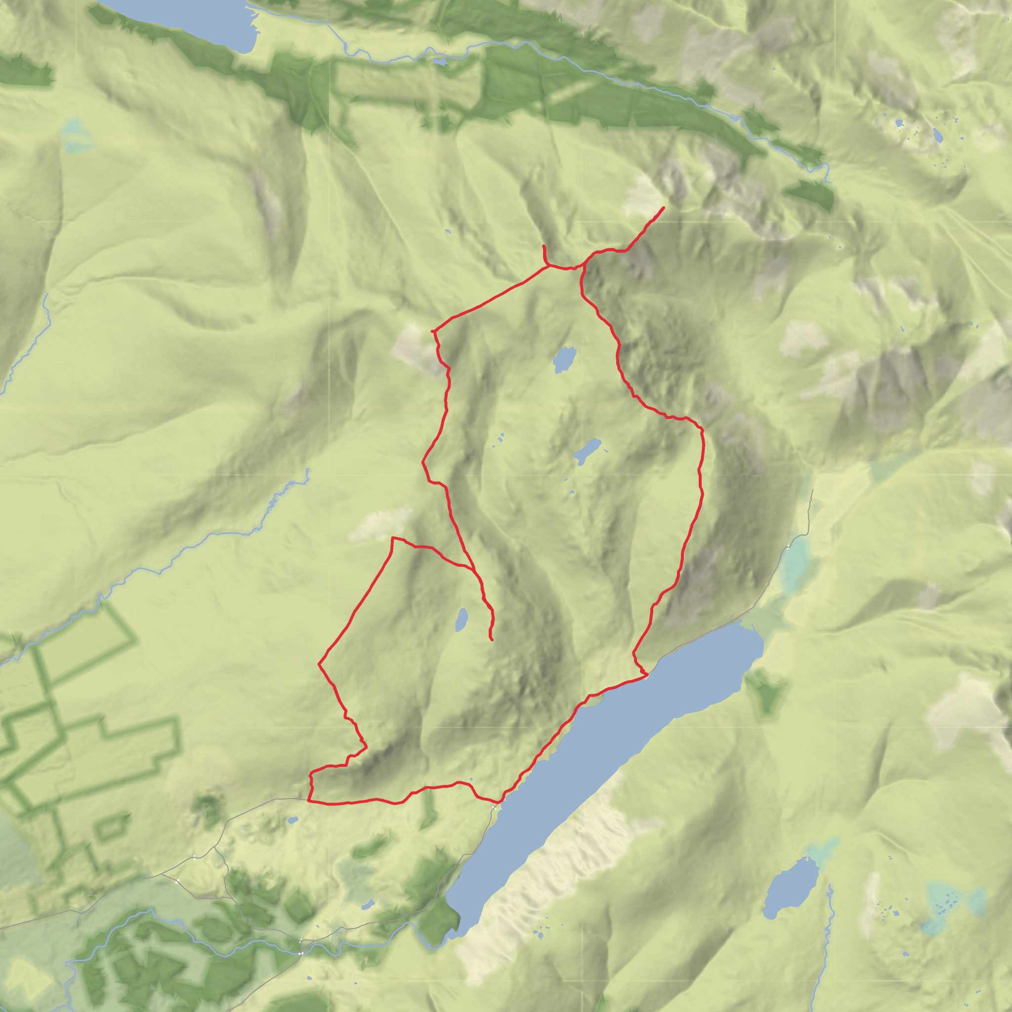 North of Wastwater Loop - 9 WRs mobile static map