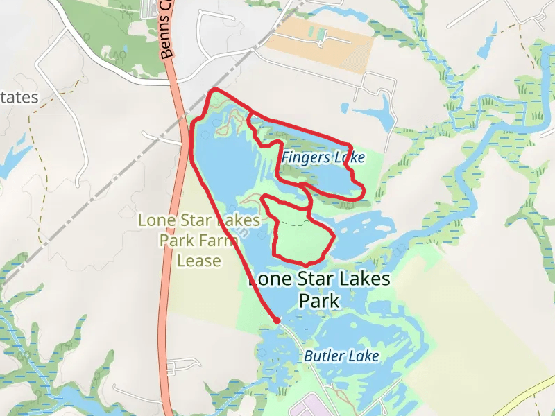 Crane Lake and Fingers Lake Loop