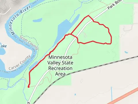 Beason Lake and Minnnesota Valley State Park - Quarry