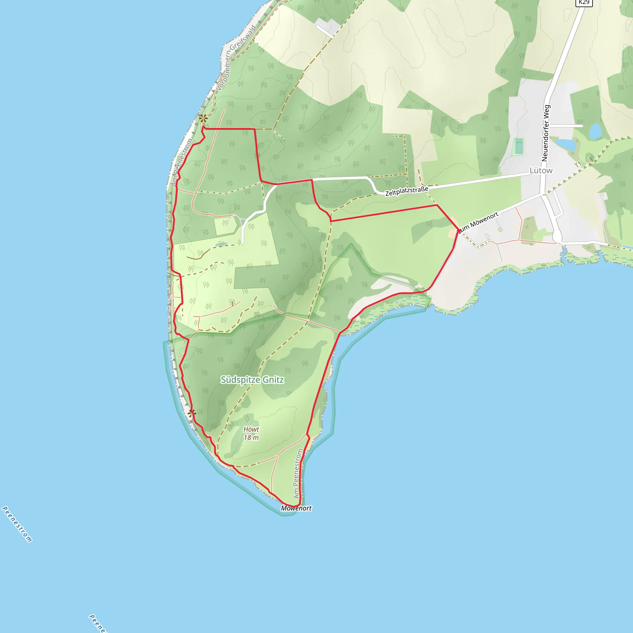 Weisser Berg Round mobile static map
