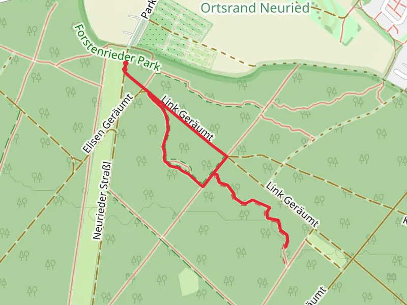 Trimm-dich-Pfad and Link Geräumt Loop