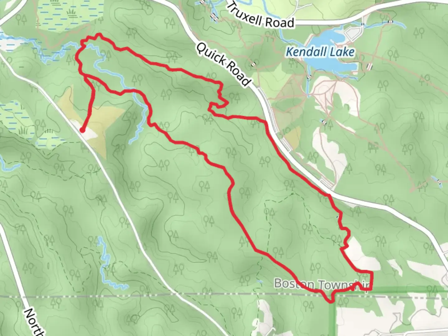 An image depicting the trail Wetmore Loop Trail and its surrounding area.