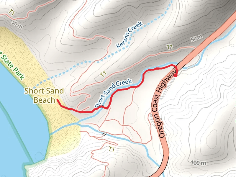 Short Sand Beach Trail