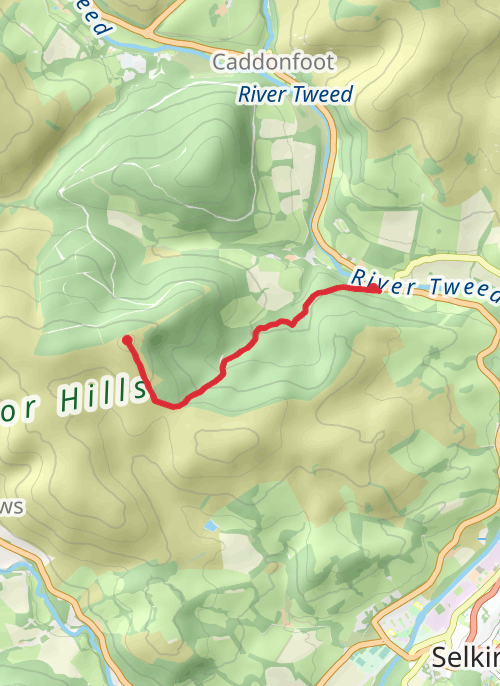 Hike on 02-08-2025 02:27 PM mobile static map