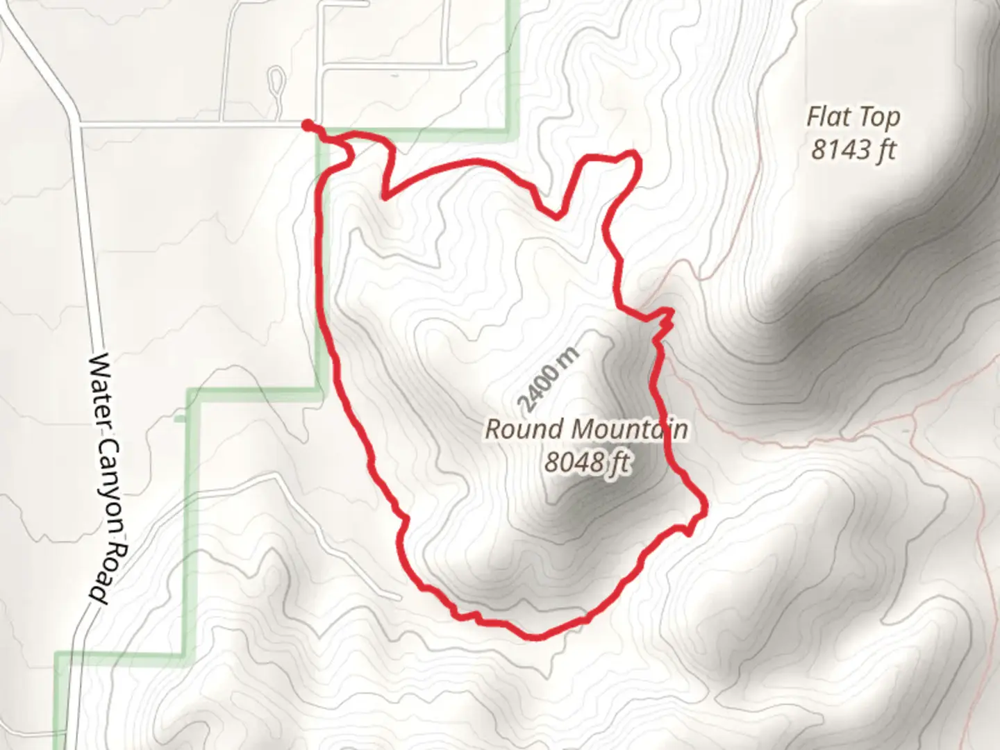 An image depicting the trail Robinson Hollow Trail and its surrounding area.