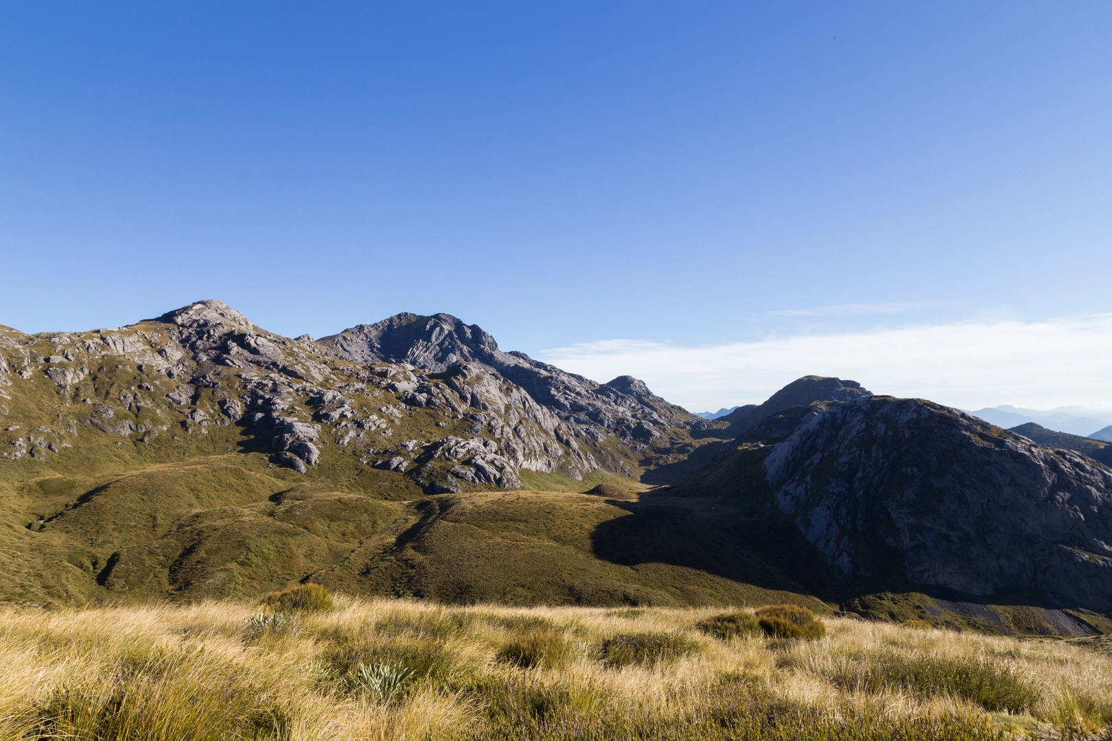 An image depicting the trail Mt Owen Summit via Granity Pass Hut and its surrounding area.