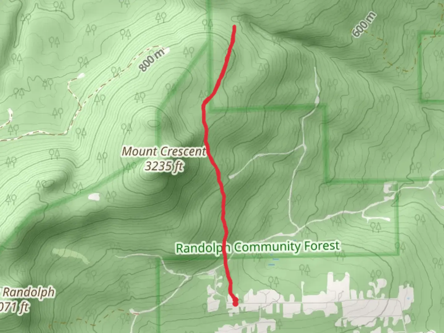 An image depicting the trail Hunters Pass and its surrounding area.