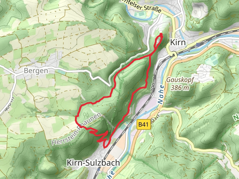 Drei-Burgen Weg and Nahehoehenweg
