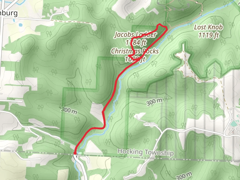 Jacobs Ladder and Christmas Rocks Loop