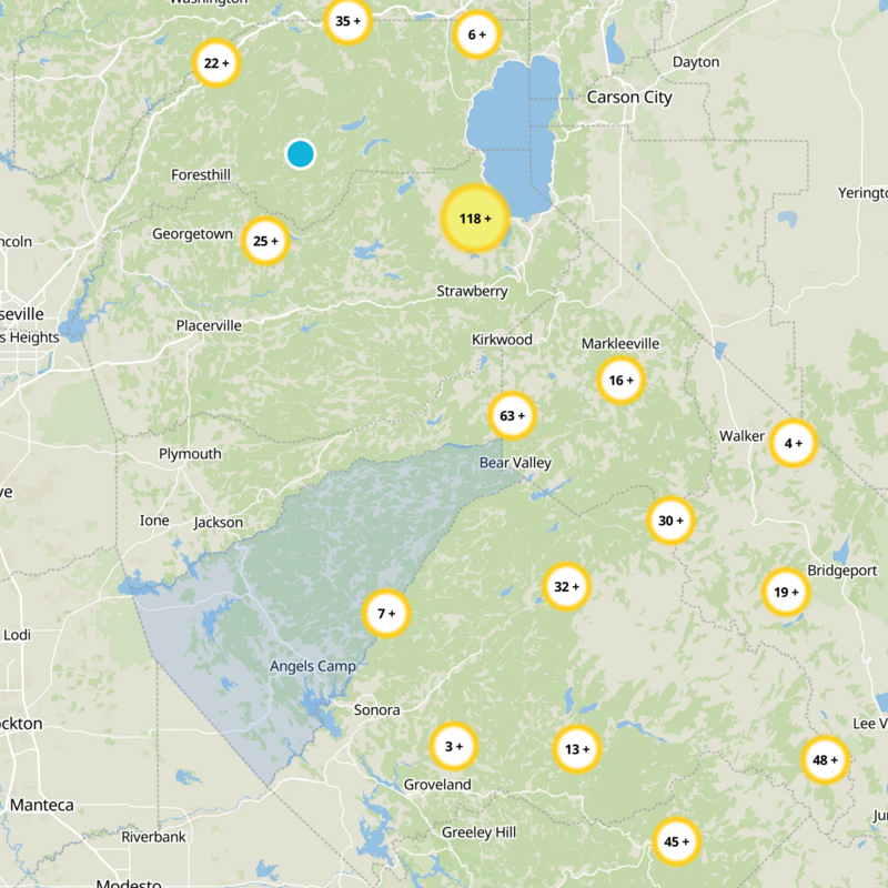Calaveras County Static Map