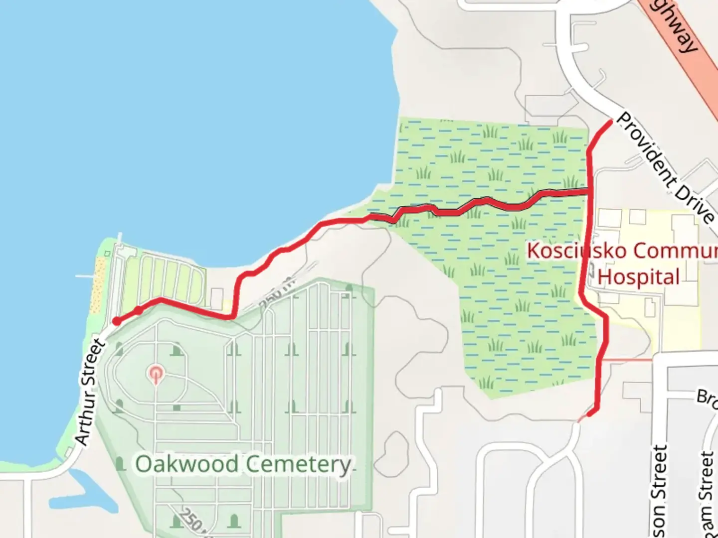 An image depicting the trail Beyer Farm Trail and its surrounding area.