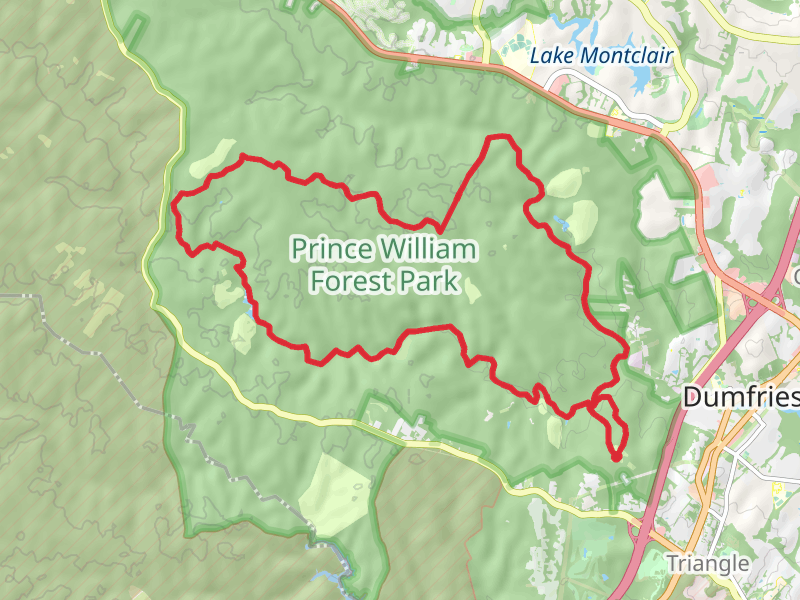 North Valley and South Valley Loop Trail