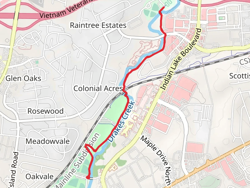 Veterans Park - Hendersonville Greenway