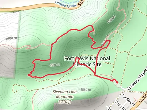 Fort Davis National Historic Site Loop