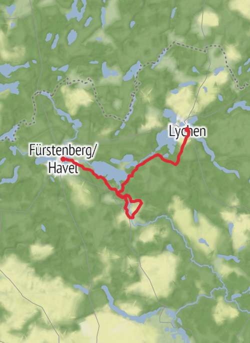 Fürstenberg/Havel Taktisch mobile static map