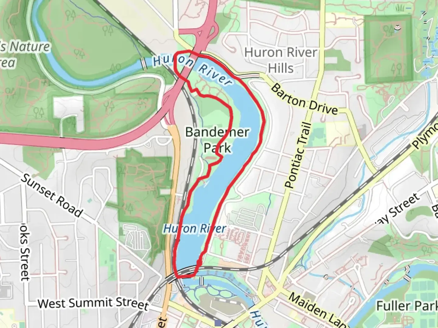 An image depicting the trail Barton - Agro Loop Trail and its surrounding area.