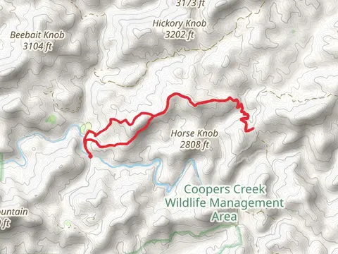 Mill Shoals and Yellow Mountain Loop Trail