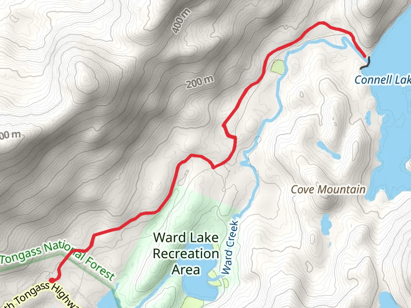 Ward Lake via Pipeline Trail