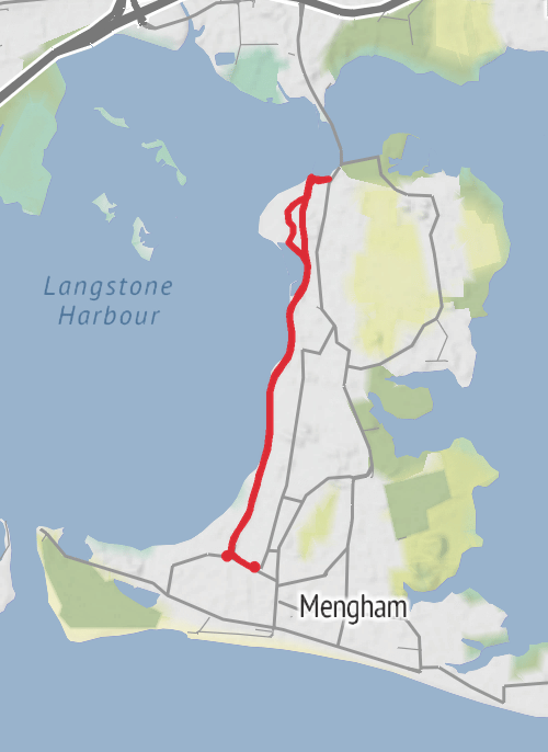Havant Cycling mobile static map