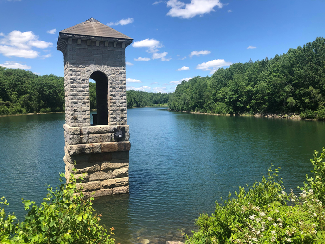 Falulah Reservoir from Ashby West Road Out and Back