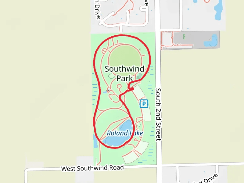 Southwind Park and Roland Lake Loop
